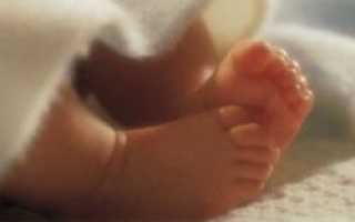 Как меняется размер ножки у новорожденного ребенка по месяцам?
