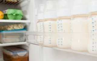 Сколько можно хранить грудное молоко в холодильнике