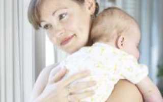 Как правильно держать грудного ребенка
